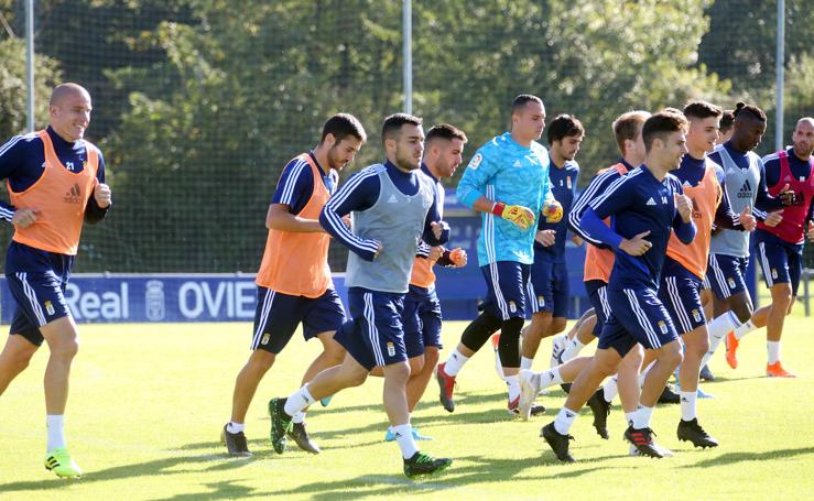 Fotos: Entrenamiento del Real Oviedo (07/09/19)