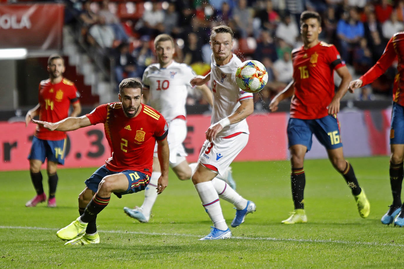 Fotos: Las imágenes del amistoso entre España e Islas Feroe