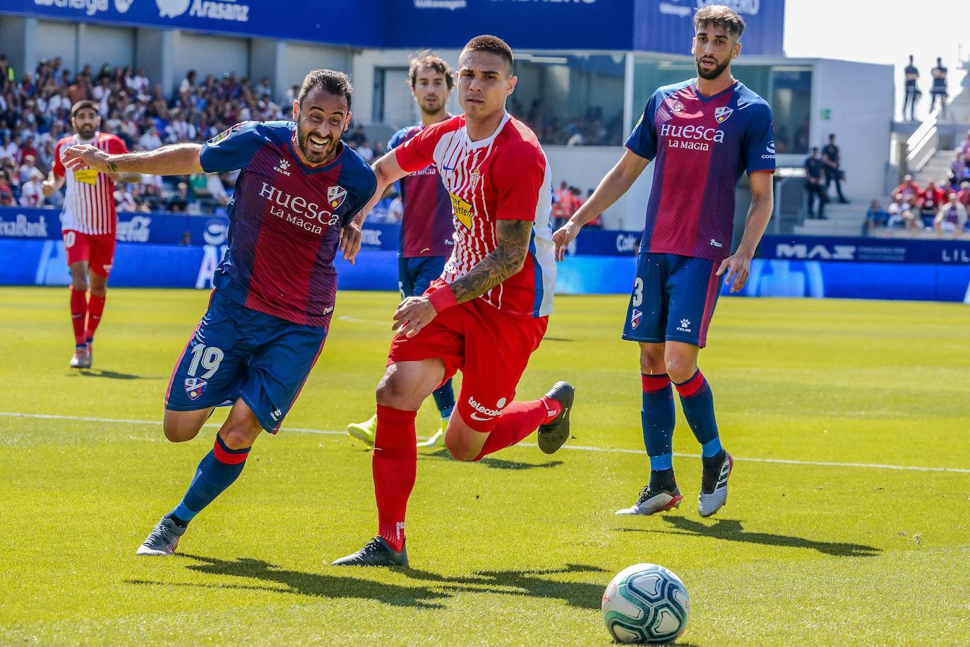 Fotos: Huesca - Sporting, en imágenes