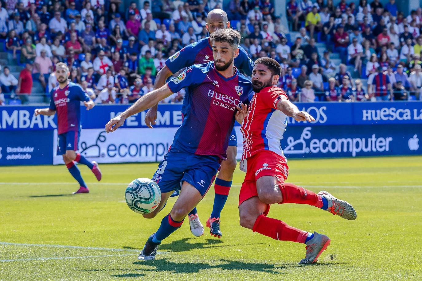 Fotos: Huesca - Sporting, en imágenes