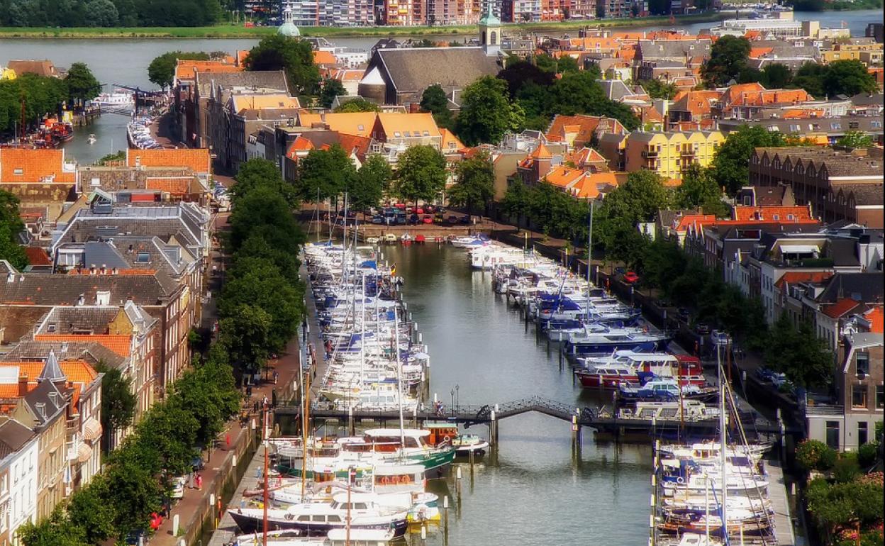 Vista de Dordrecht. 