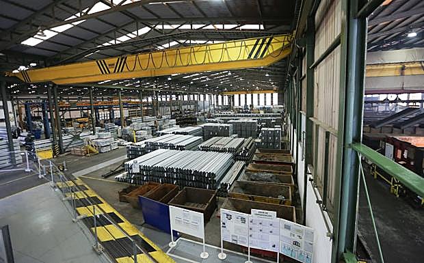 Instalaciones de Hiasa, en Cancienes.