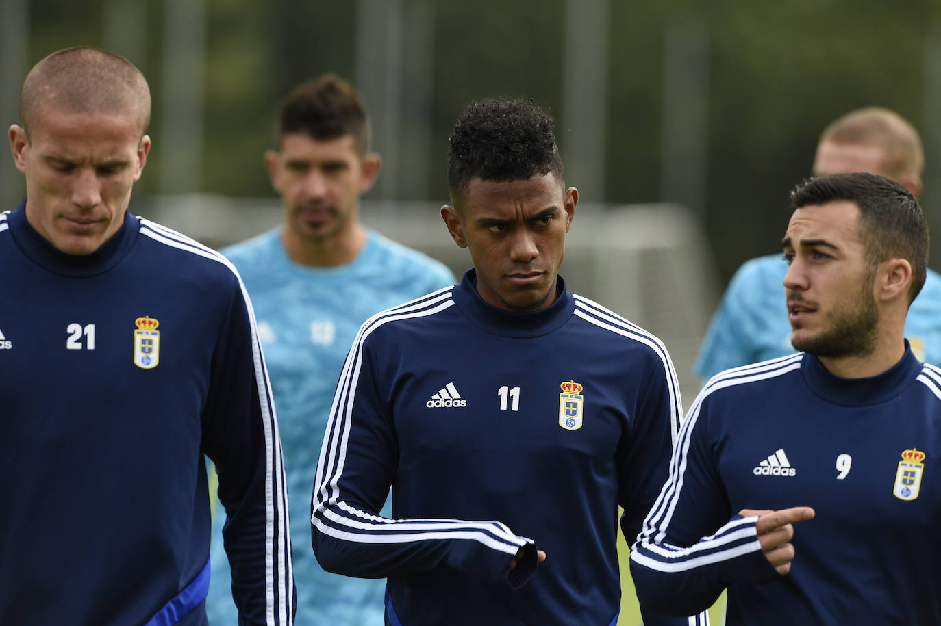 Entrenamiento del Real Oviedo (11/09/2019).