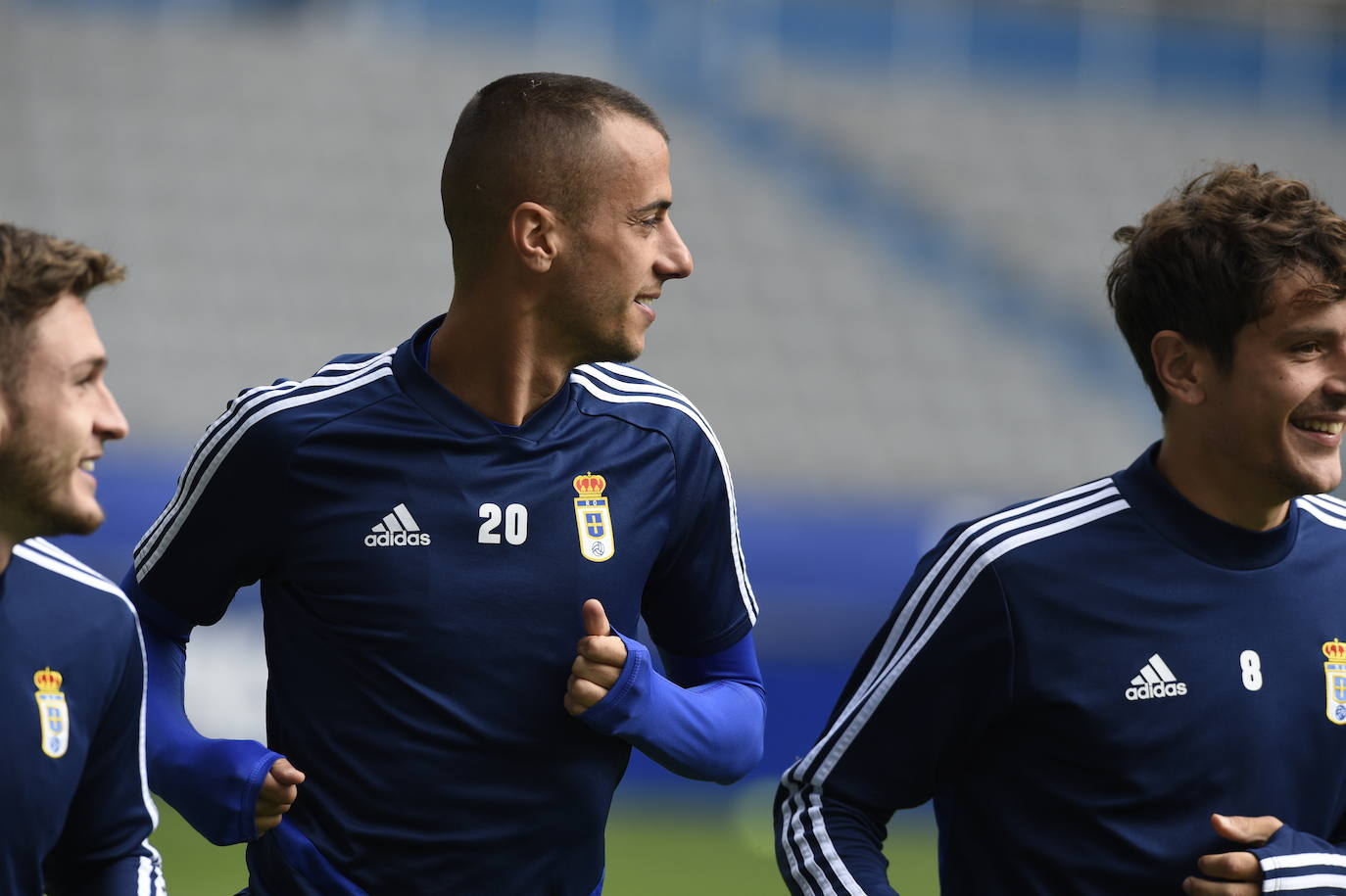 Entrenamiento del Real Oviedo (12/09/2019).