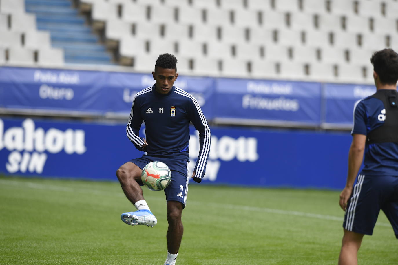 Entrenamiento del Real Oviedo (12/09/2019).