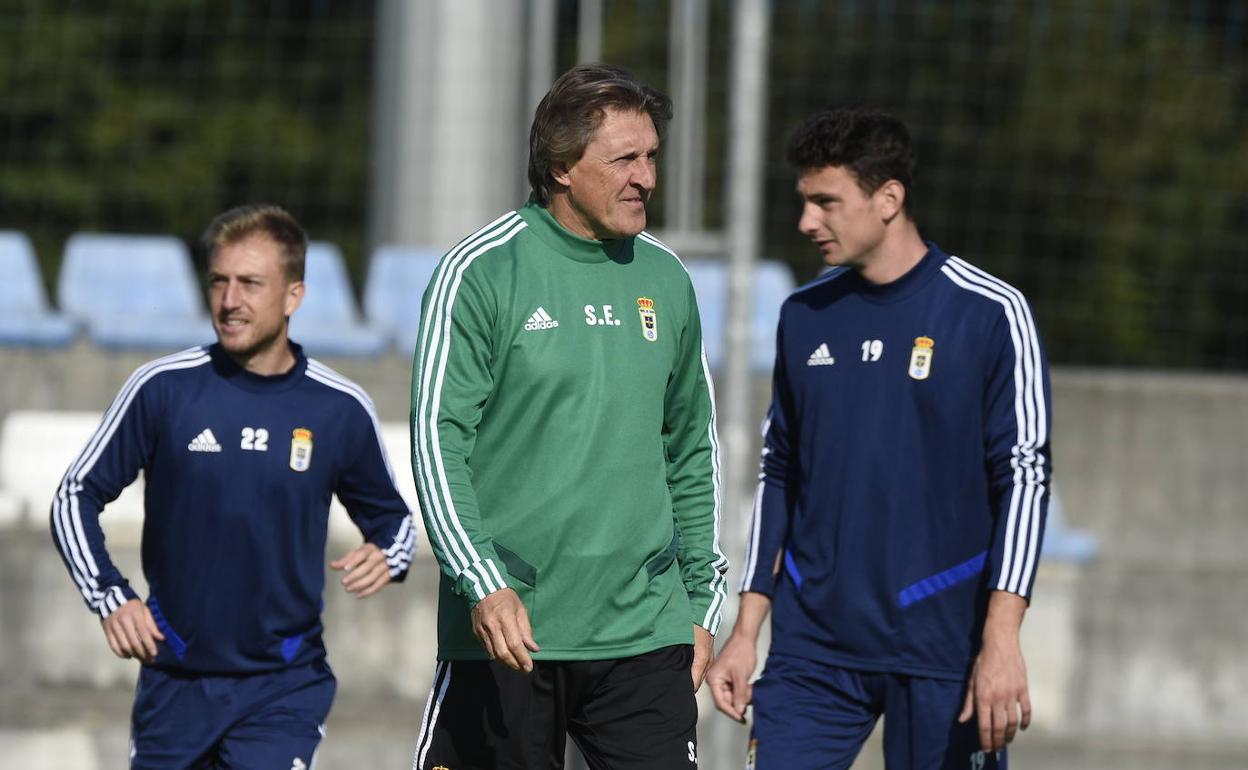 Real Oviedo | Egea: «Los entrenadores vivimos de los resultados, y no los estoy dando ahora»