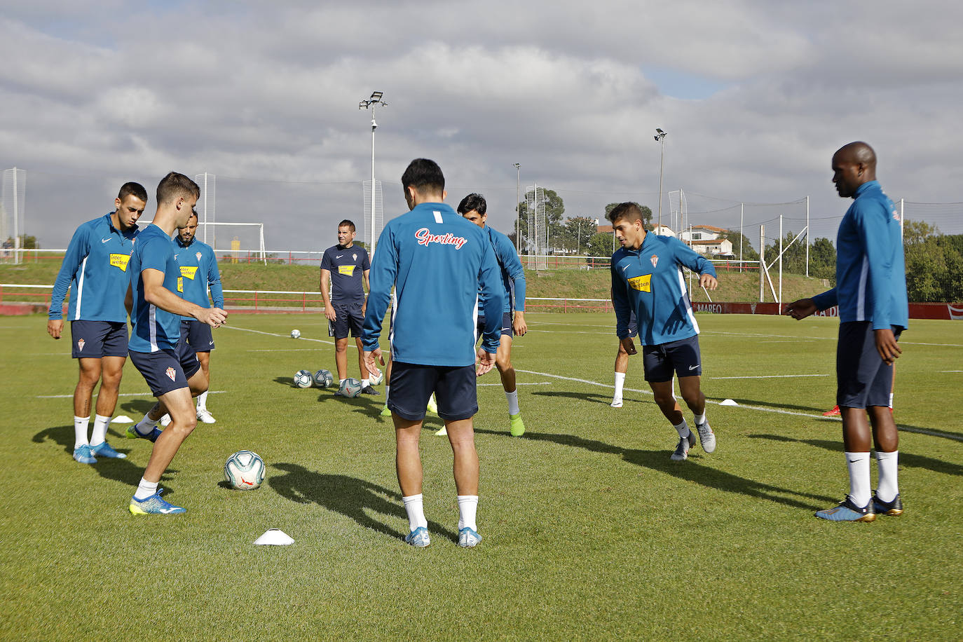 Fotos: Entrenamiento del Sporting (13-09-2019)