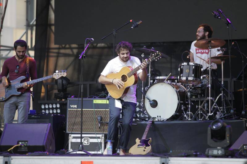 Willy Naves fue el encargado de abrir los conciertos de San Mateo en la jornada del sábado.