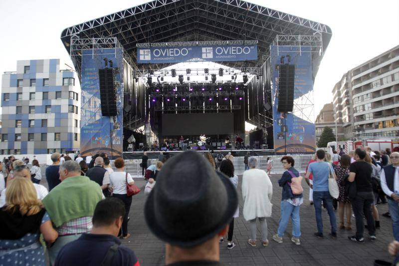 Willy Naves fue el encargado de abrir los conciertos de San Mateo en la jornada del sábado.