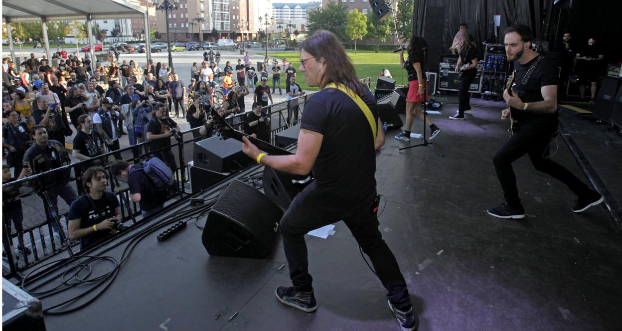 Uno de los grupos participantes en el Morgana Fest. 