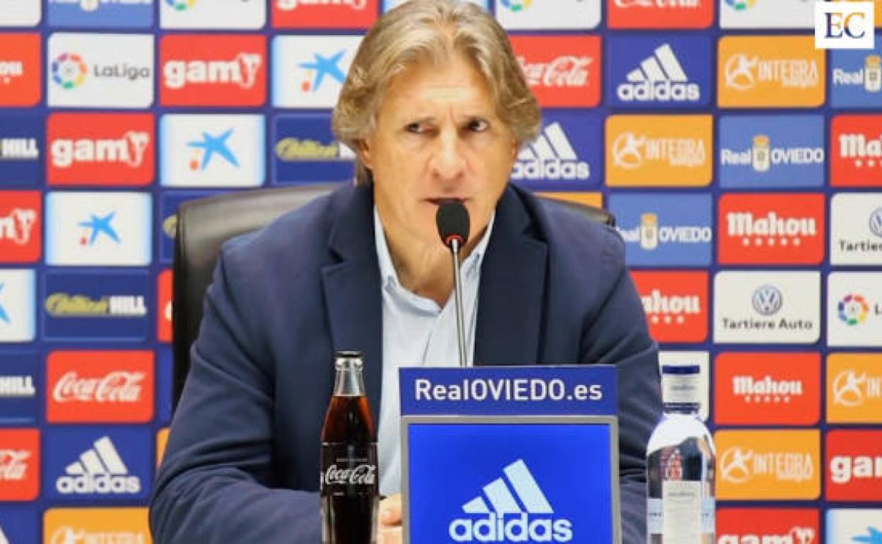 Sergio Egea, destituido como entrenador del Real Oviedo