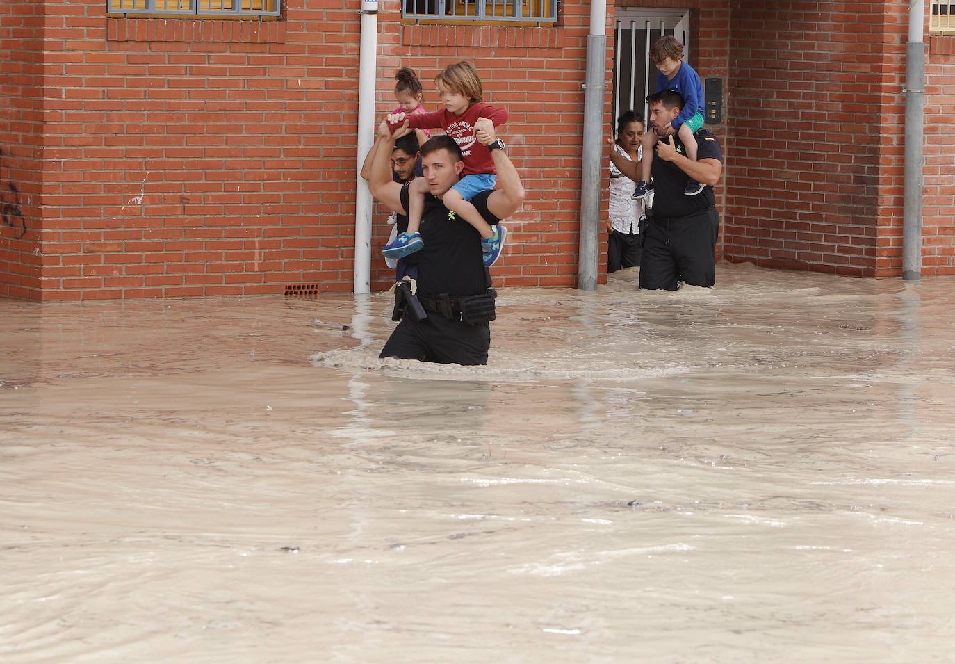 Comunidad Valenciana y Murcia han sido los puntos más afectados por la gota fría.