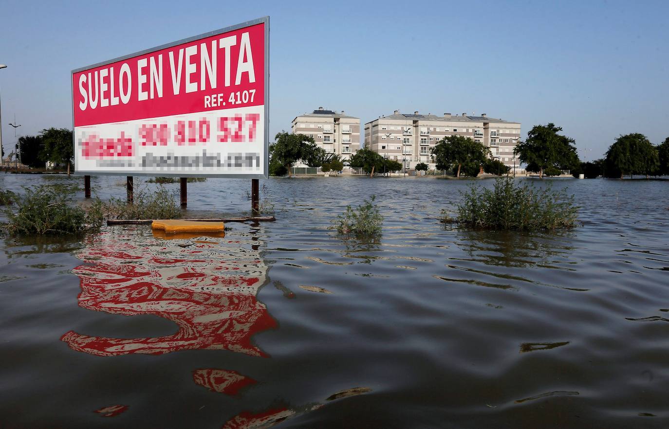 Comunidad Valenciana y Murcia han sido los puntos más afectados por la gota fría.