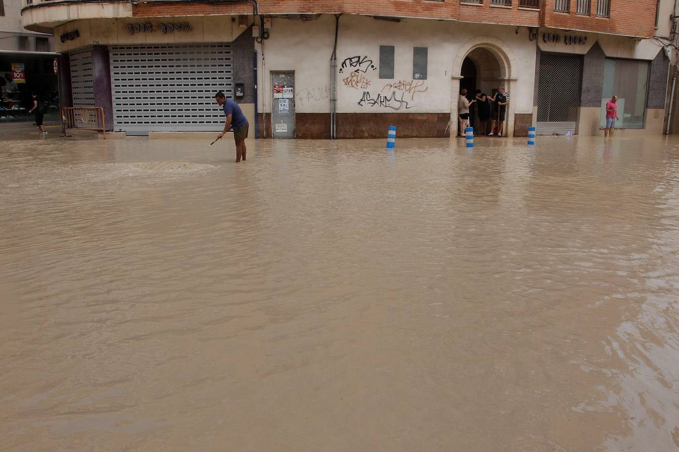 Comunidad Valenciana y Murcia han sido los puntos más afectados por la gota fría.