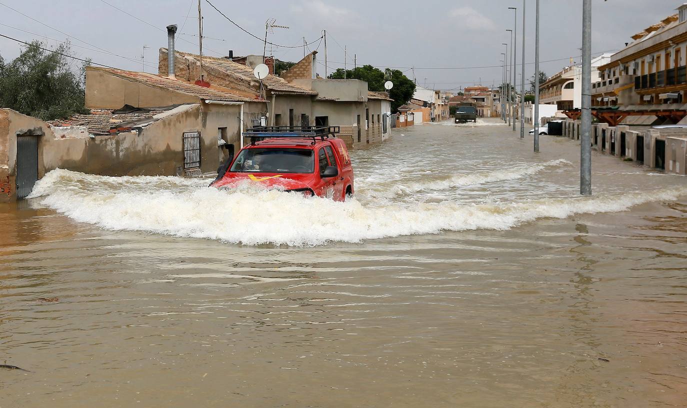 Comunidad Valenciana y Murcia han sido los puntos más afectados por la gota fría.