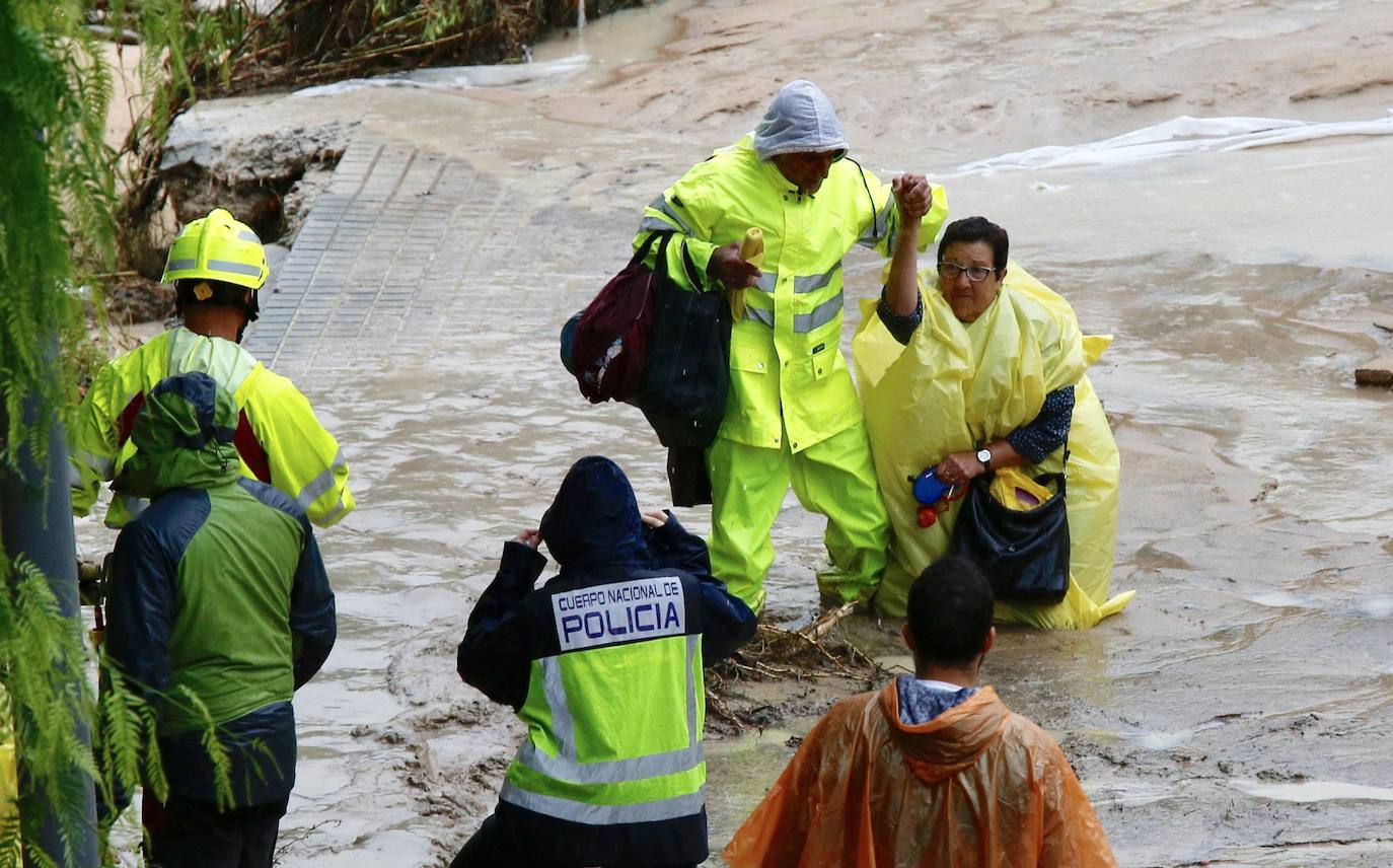 Comunidad Valenciana y Murcia han sido los puntos más afectados por la gota fría.