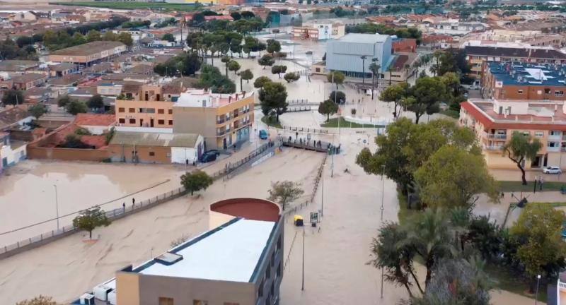 Comunidad Valenciana y Murcia han sido los puntos más afectados por la gota fría.