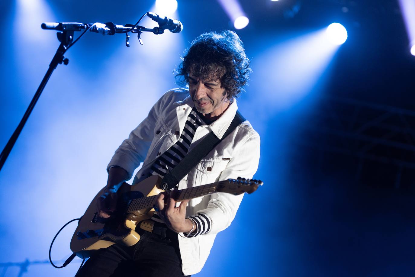 El grupo fue una de las atracciones musicales de este martes en los conciertos de San Mateo .