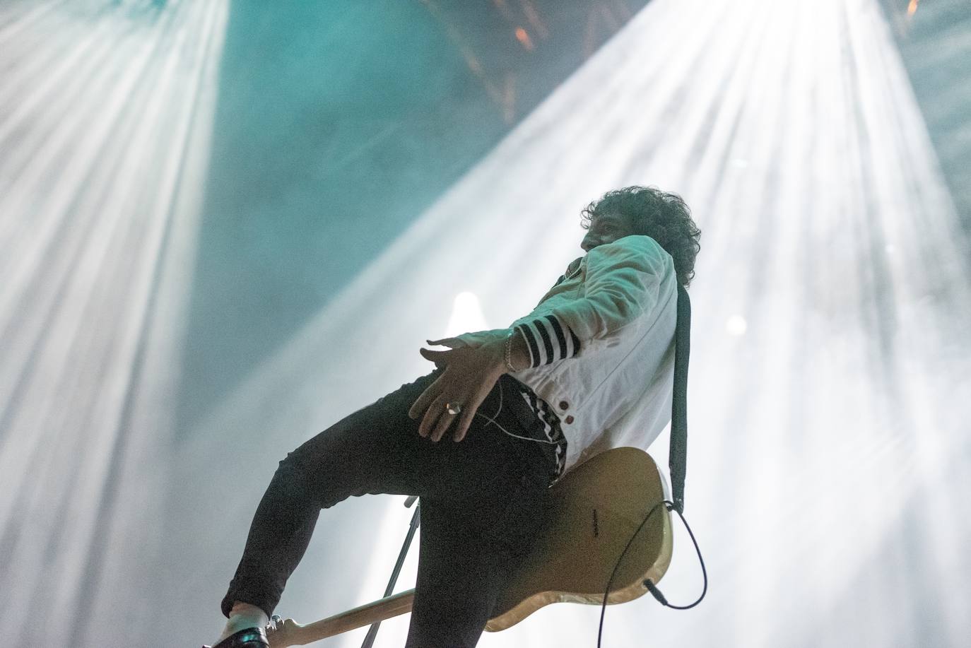 El grupo fue una de las atracciones musicales de este martes en los conciertos de San Mateo .