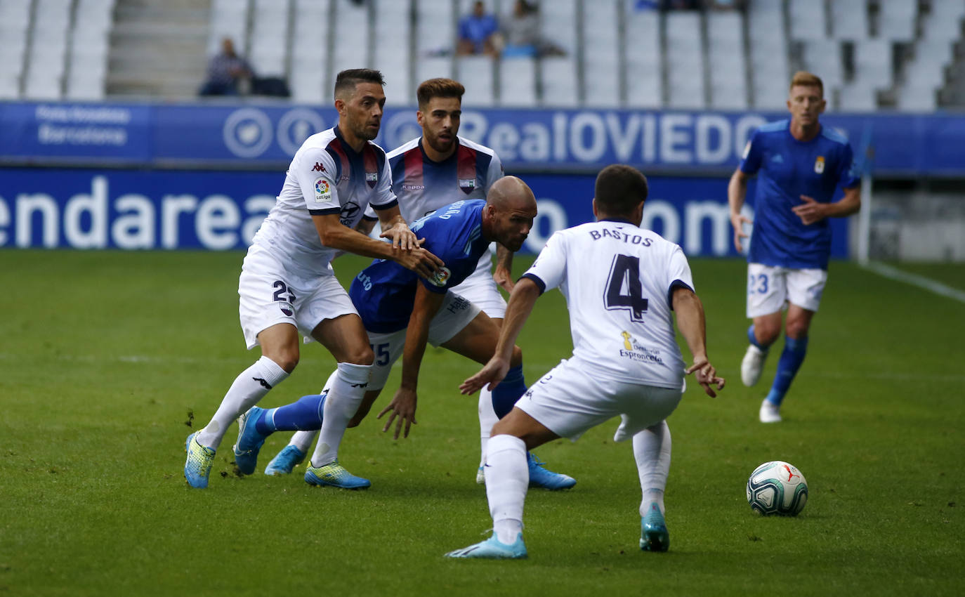 Los azules solo pudieron arrancar un empate ante el Extremadura (1-1), en un partido en el que fueron de menos a más.