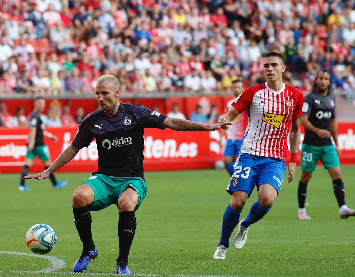 Sporting 1-1 Racing, en imágenes