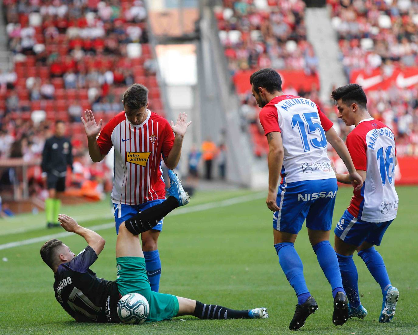 Sporting 1-1 Racing, en imágenes