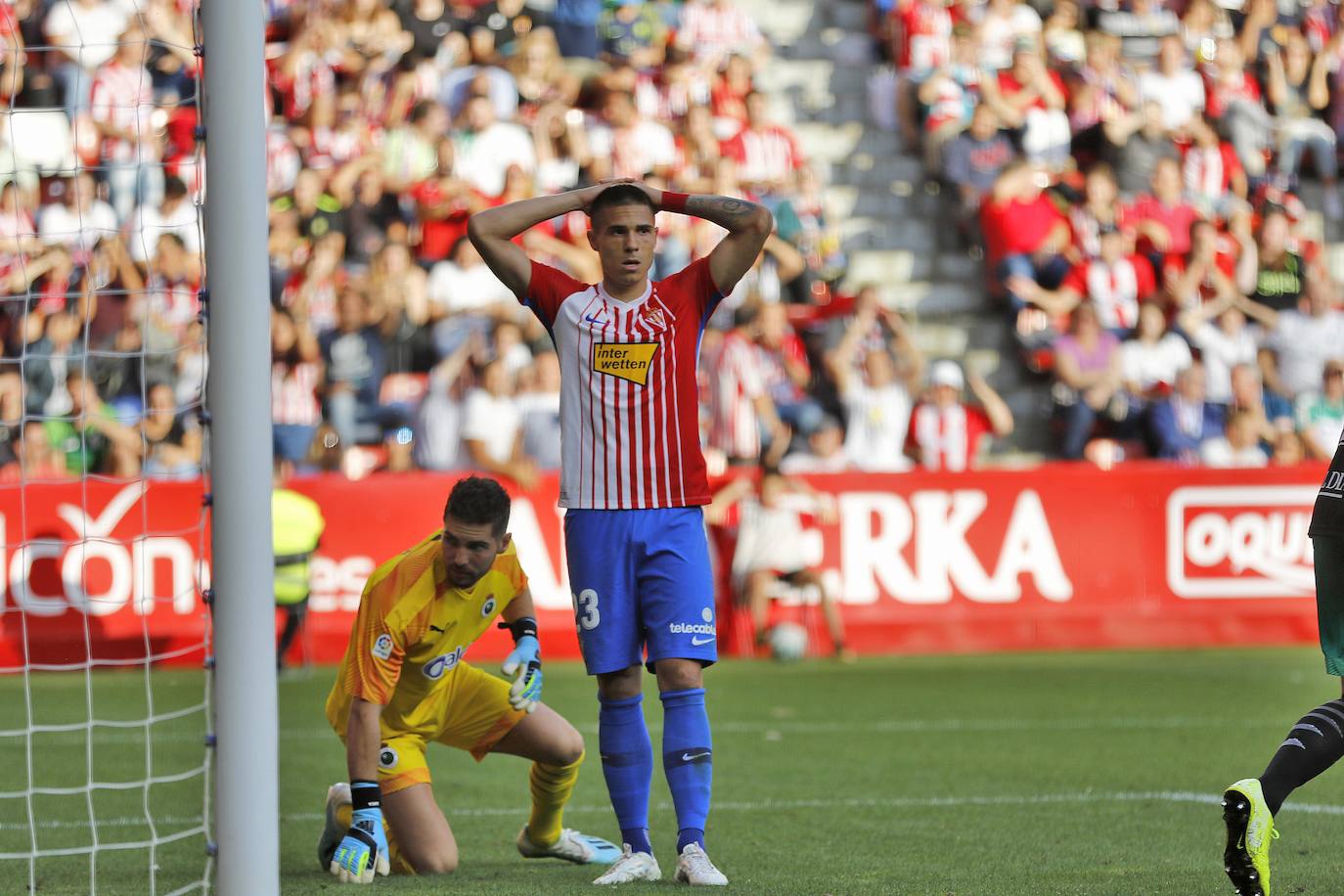 Sporting 1-1 Racing, en imágenes