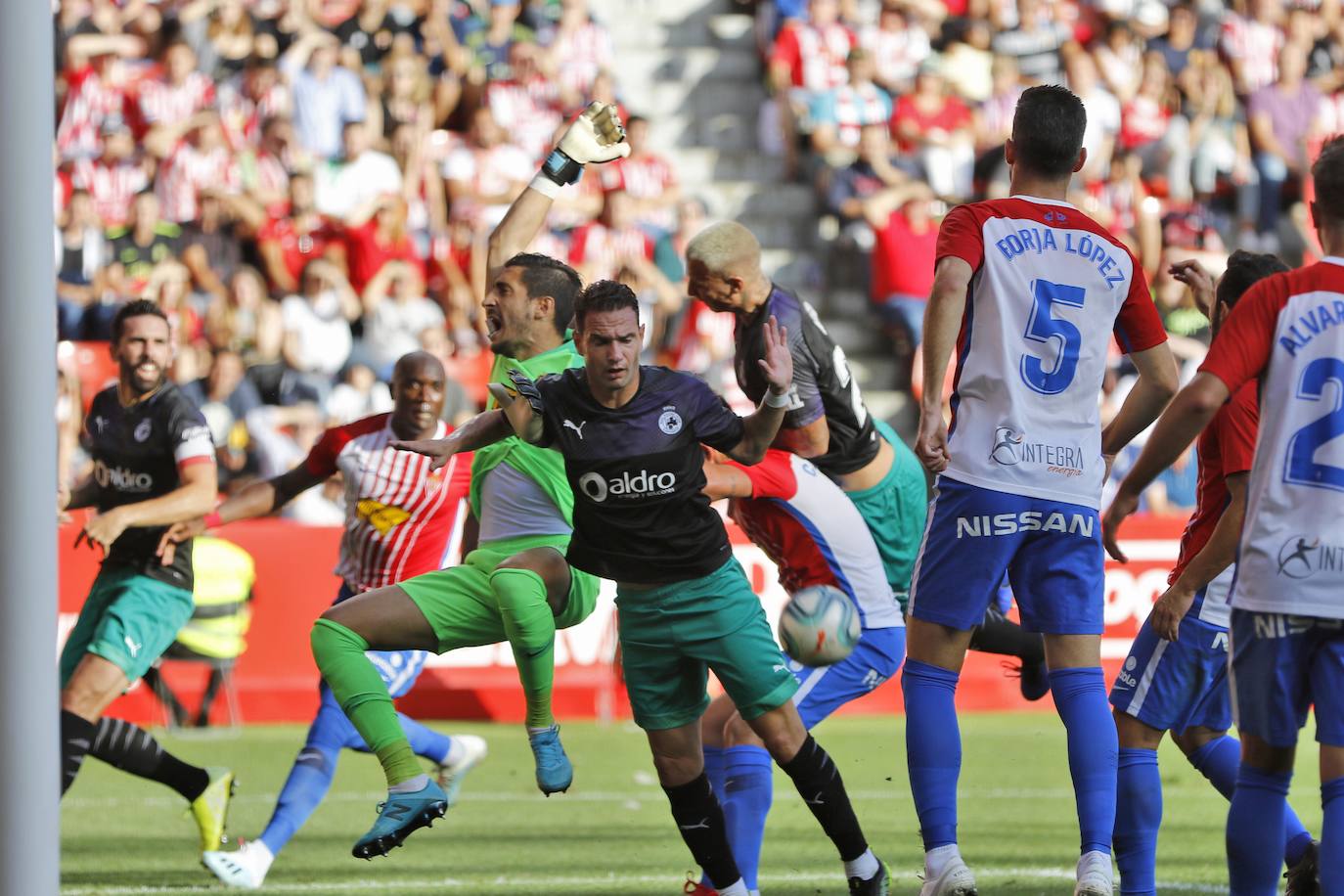 Sporting 1-1 Racing, en imágenes