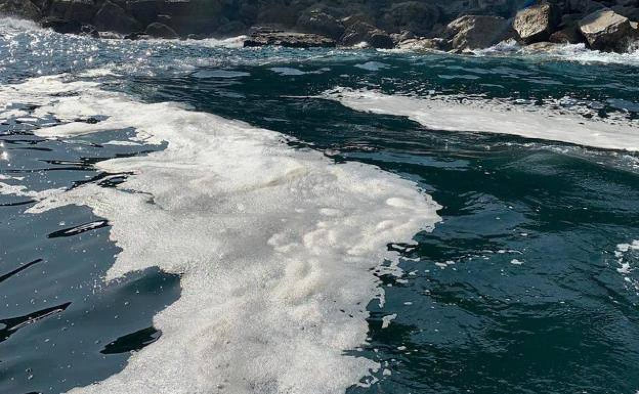 Las manchas localizadas en el entorno del cerro de Santa Catalina.