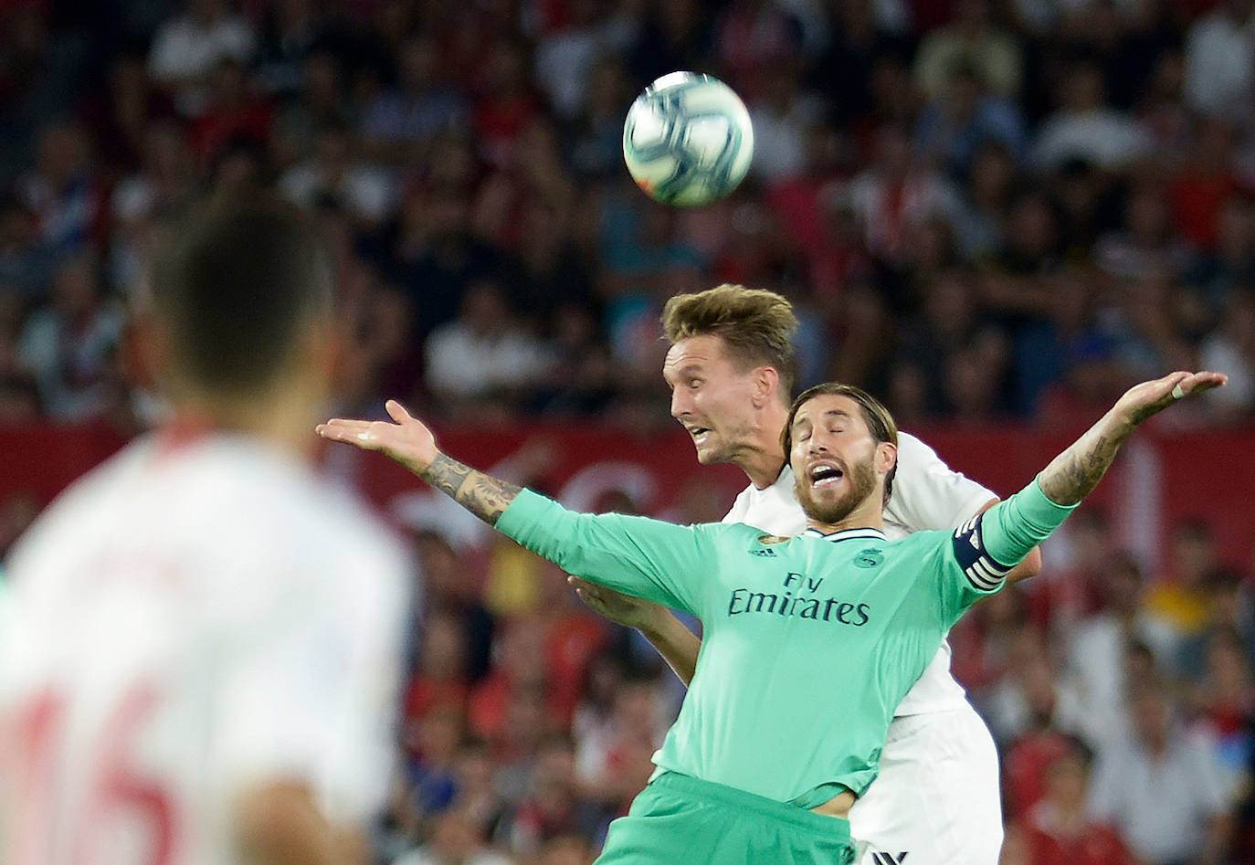 Las mejores imáganes del partido entre el Sevilla y el Real Madrid, disputado en el Sánchez Pizjuán.