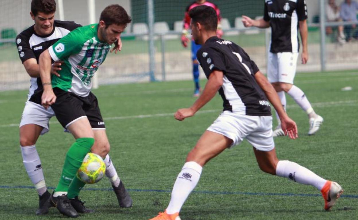 Jugada del Lenense - Real Avilés.