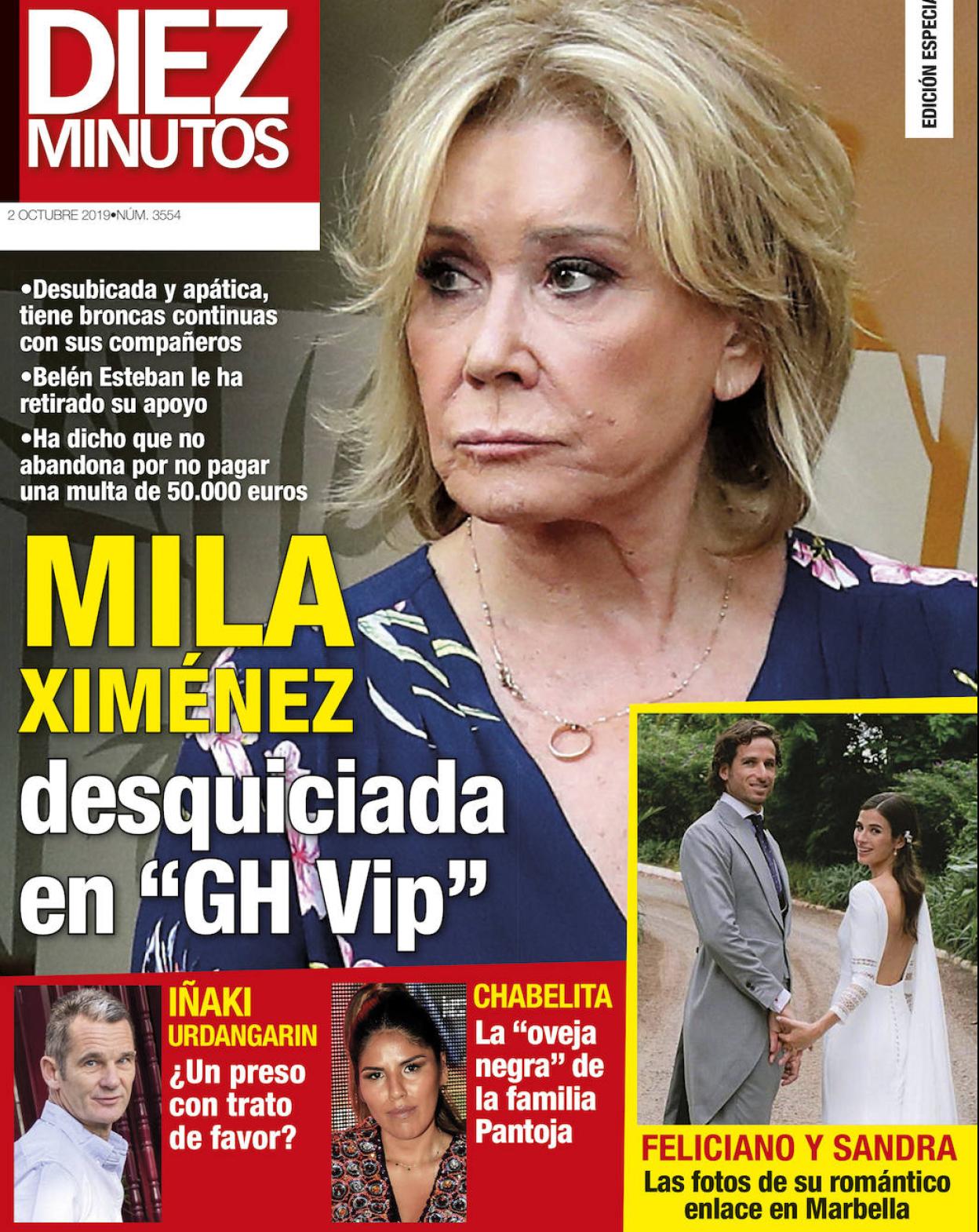 Mila Ximénez no abandona 'GH VIP' por no pagar una multa de 50.000 euros