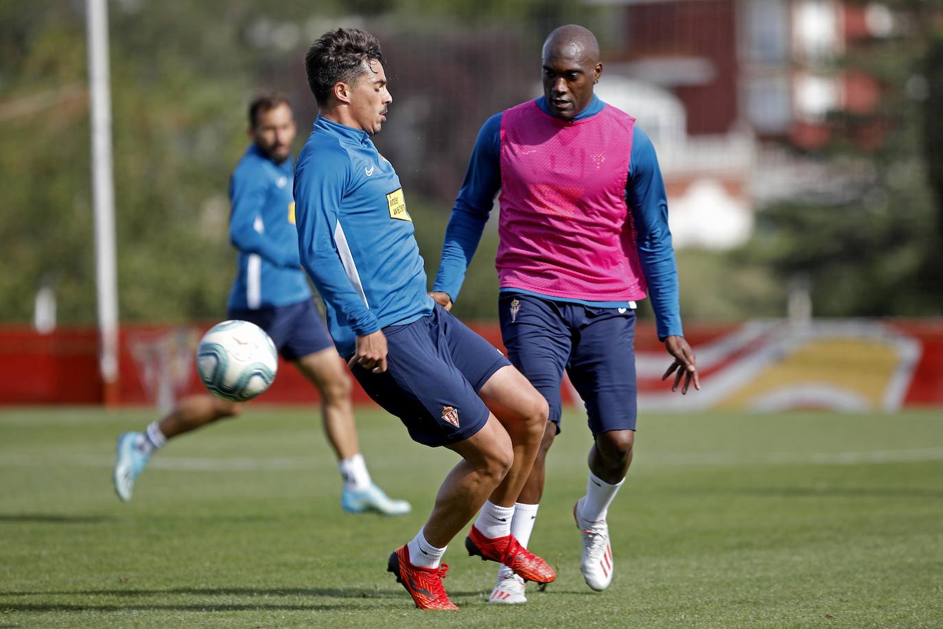 Fotos: Entrenamiento del Sporting (25-09-2019)