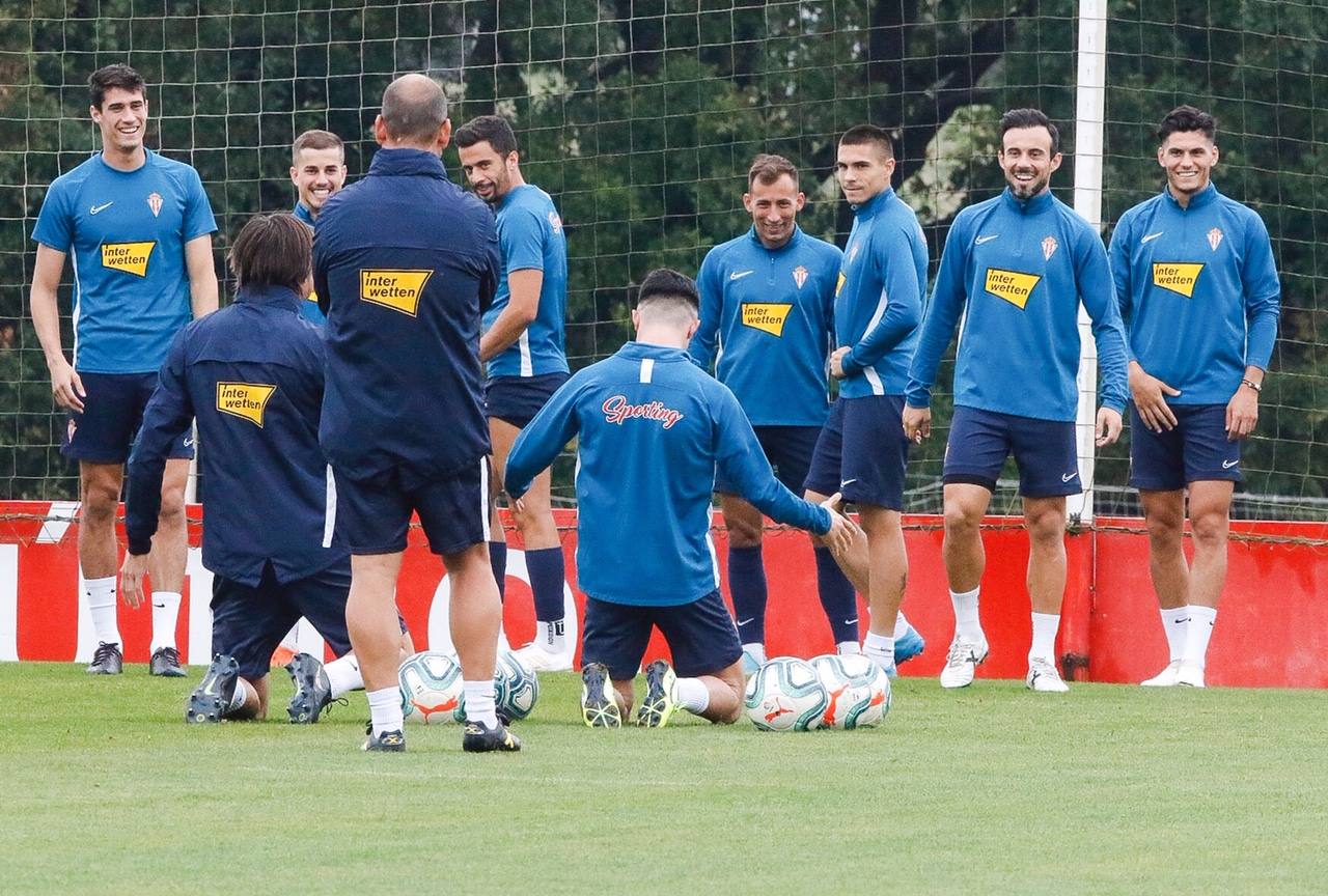 Fotos: Entrenamiento del Sporting (27-09-2019)