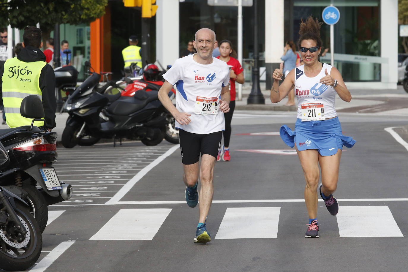 Más de 700 corredores participaron en la carrera que volvió a unir a las dos entidades