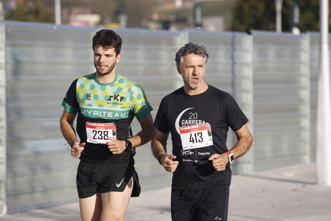 Más de 700 corredores participaron en la carrera que volvió a unir a las dos entidades