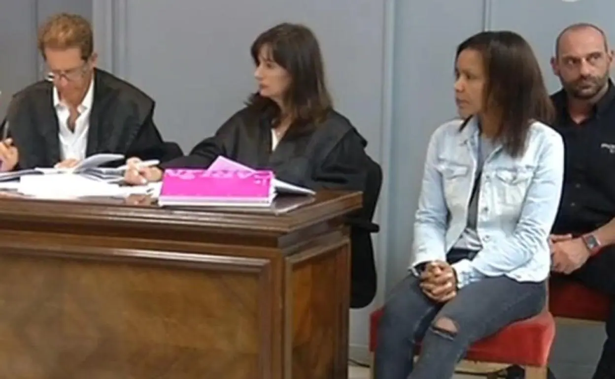 Ana Julia Quezada, en el juzgado. 
