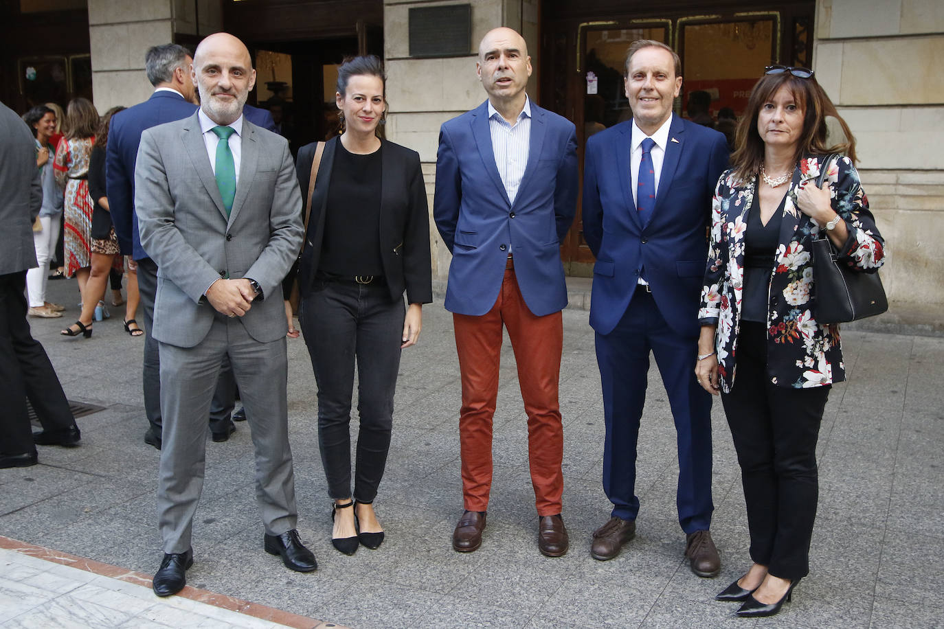José Luis Jorcano, el Telecable Hockey, el Helimer Cantábrico, Ence, el Museo de Bellas Artes y la DOP Sidra de Asturias recibieron el aplauso del Jovellanos al recibir los Premios de EL COMERCIO 2019.
