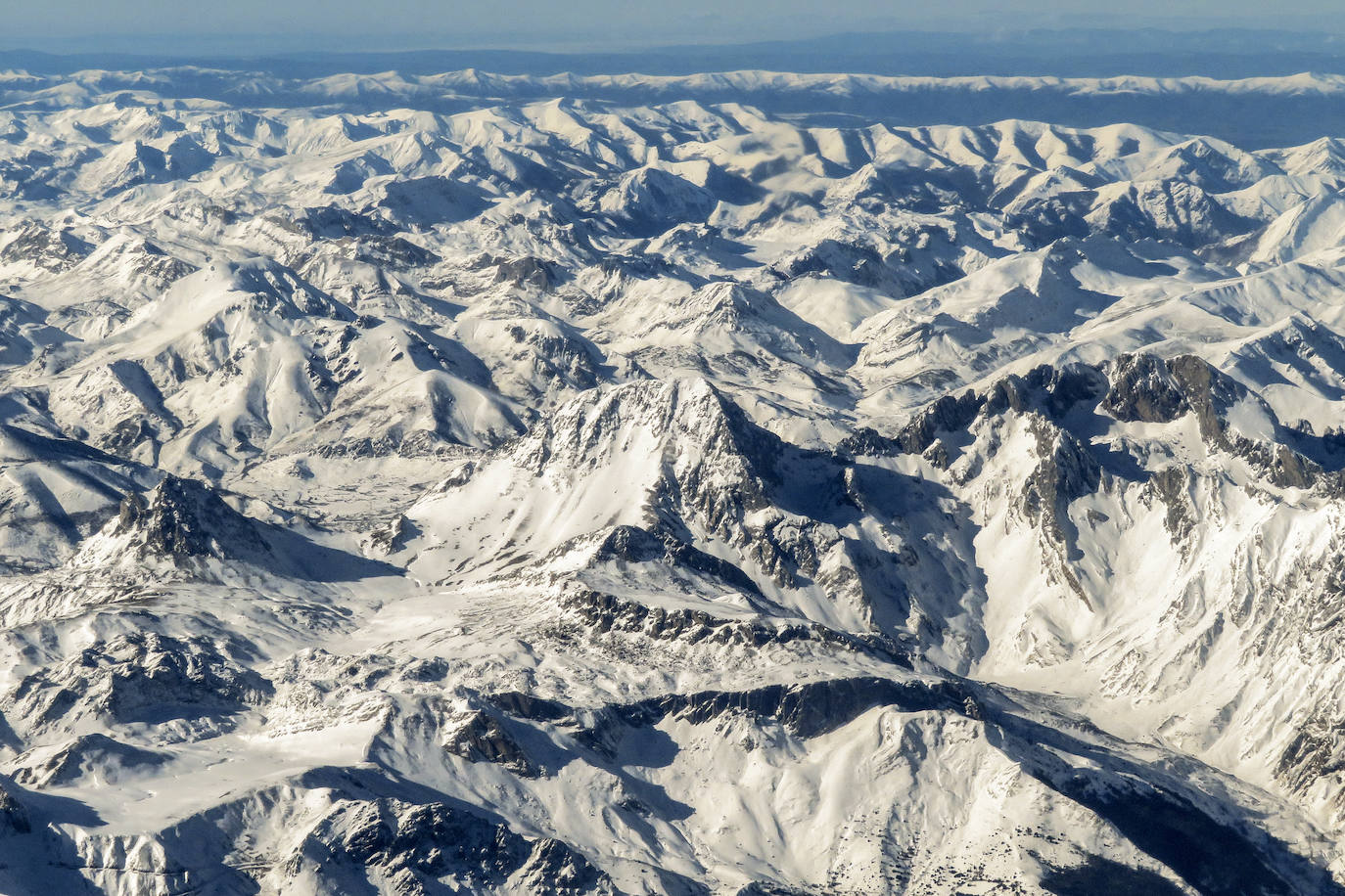 Nieve en Picos de Europa.