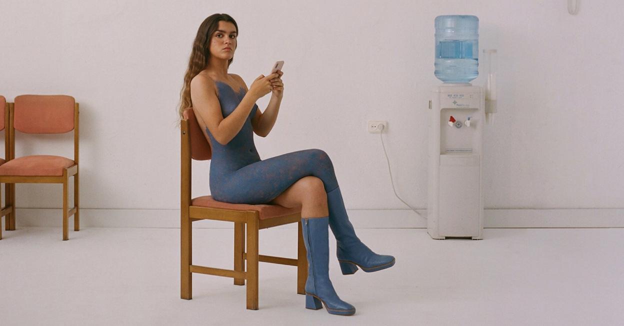 Amaia Romero posa para la carátula de su primer disco. 