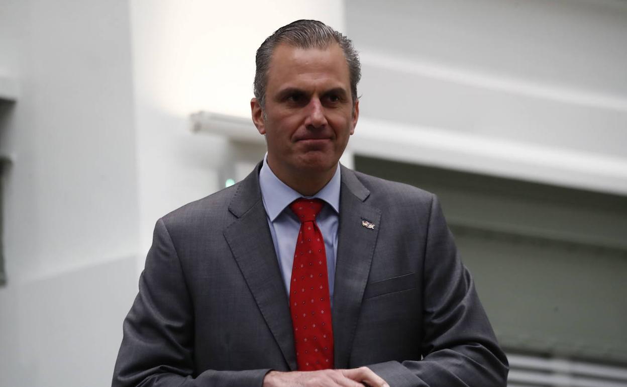 Javier Ortega Smith, portavoz de Vox en el Ayuntamiento de Madrid.