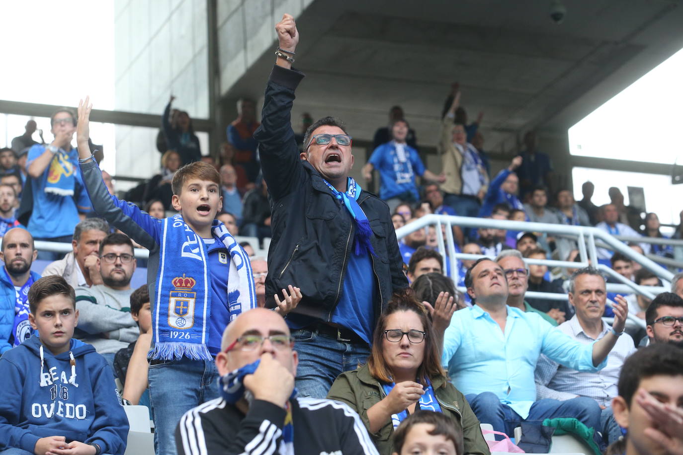 ¿Estuviste en el Real Oviedo 1-1 Numancia? ¡Búscate en el Tartiere!