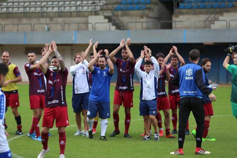 Real Avilés 0-2 Navarro, en imágenes