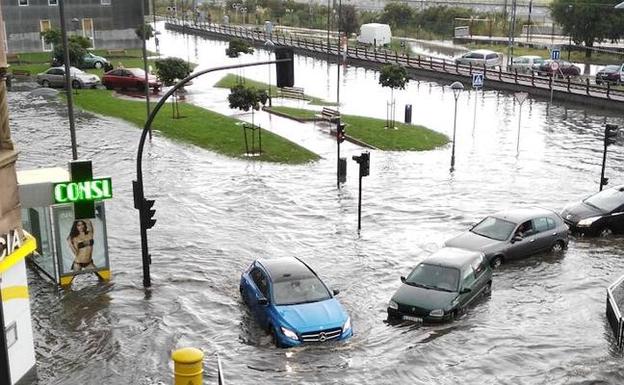 Llano Ponte, en los últimos tres años ha sufrido dos inundaciones graves. :: lva