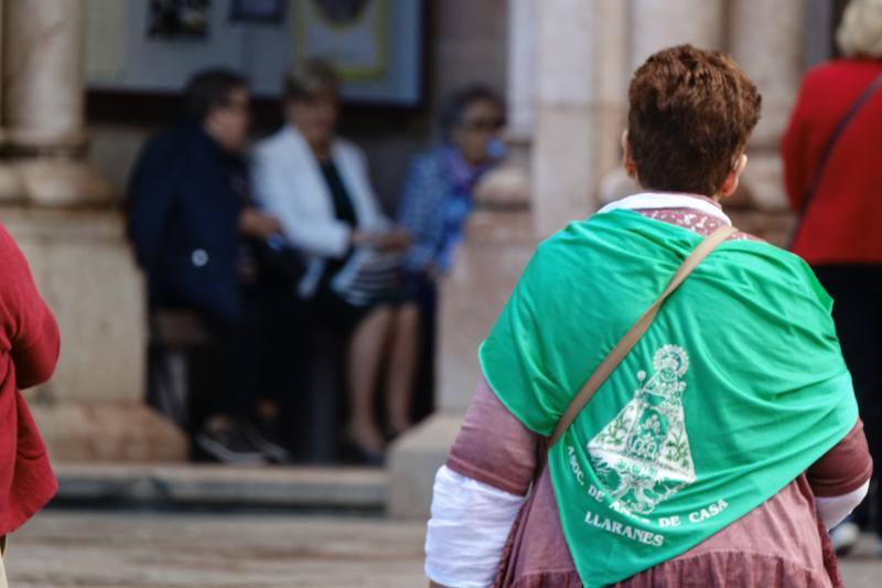 Cerca de un millar de amas de casa provenientes de toda Asturias se reunieron en Covadonga como cada año por estas fechas