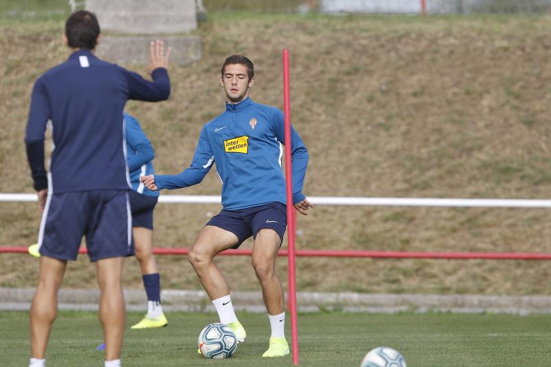 Fotos: Entrenamiento del Sporting (09/10/19)