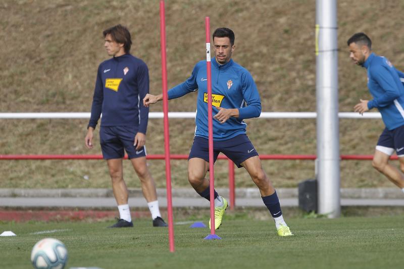 Fotos: Entrenamiento del Sporting (09/10/19)