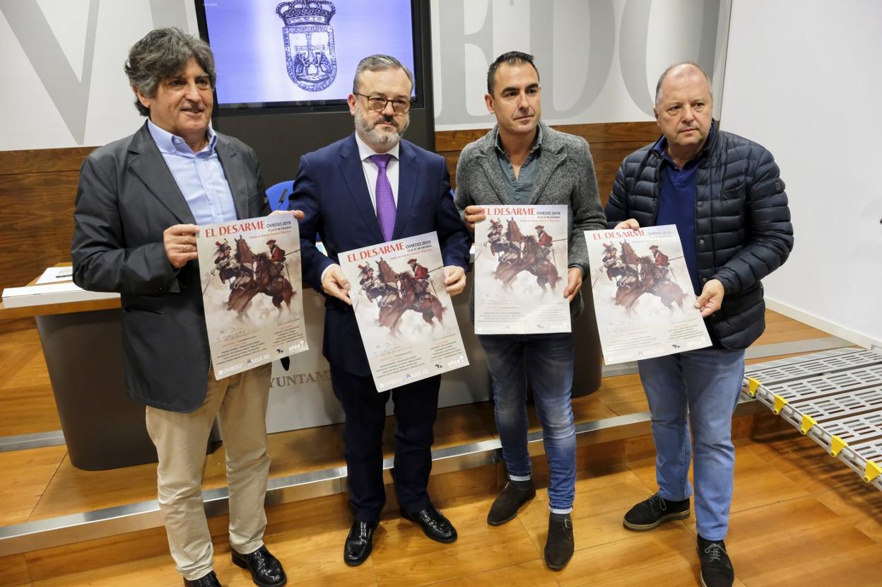 Felipe Díaz de Miranda, Alfredo García Quintana, David González Codón y Miguel Ángel de Dios. 