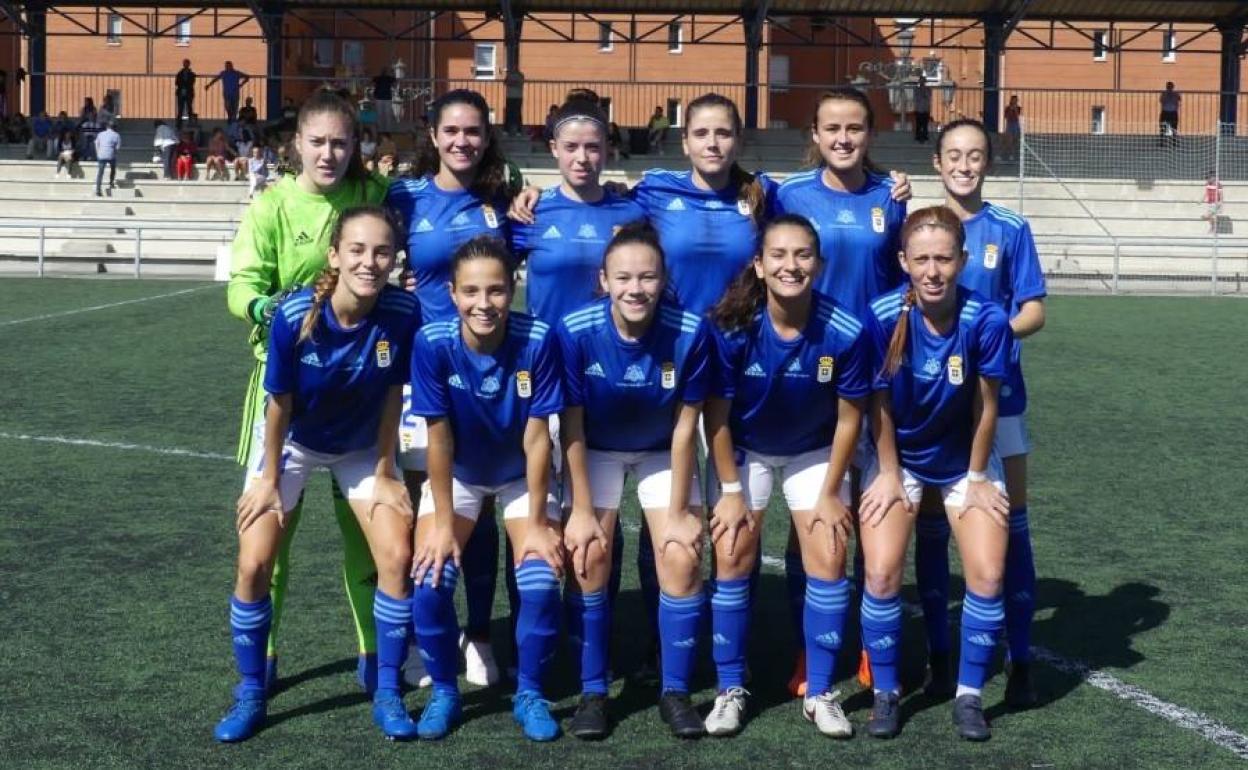 Formación del Oviedo B.