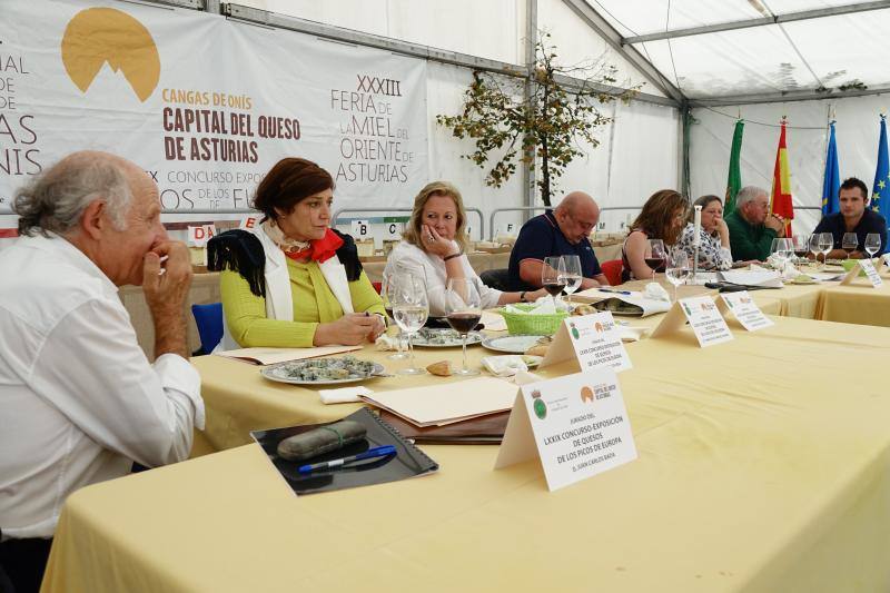 Fotos: Certamen del queso en Cangas y feria de la miel